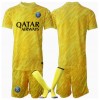 Paris Saint-Germain Torwart 3rd Trikot 2024-25 Kurzarm (+ kurze hosen)